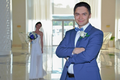 Wedding at St. Paul’s Bay, Lindos